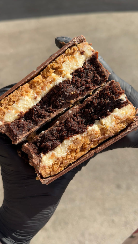 New York Cheesecake Brownie Bar