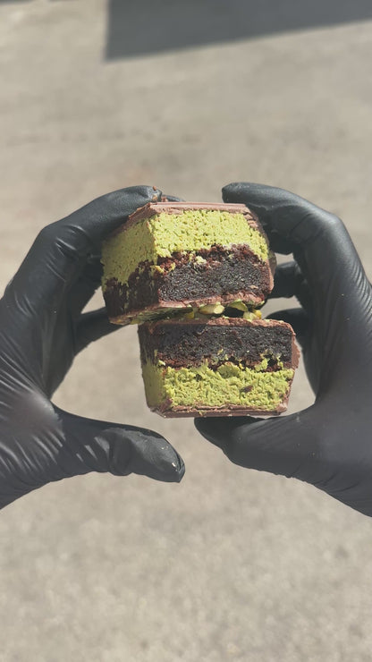 Pistachio Dubai Style Brownie Bar